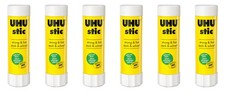 6x UHU stic Klebestift