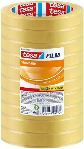 10x tesafilm transparentes - tesafilm,