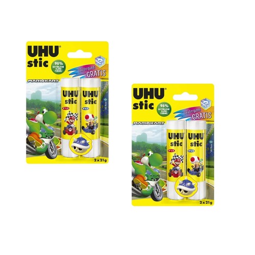 2er set uhu stic - 2er, mariokart