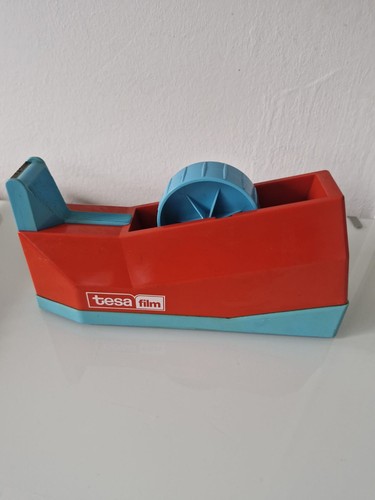 Tesa tischabroller rot - tesa, rot/blau