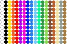 100 Stück Klebepunkte  Punkte