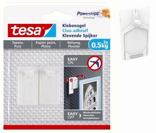 2er tesa klebenagel - 2er, ®