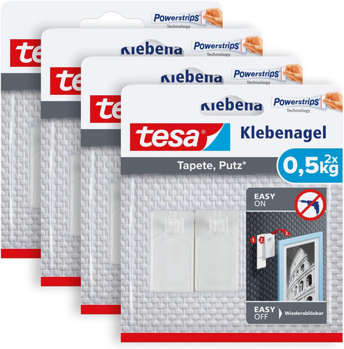Tesa klebenagel für tapete - klebenagel, &