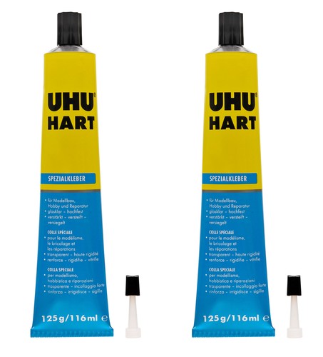 Uhu spezialkleber hart tube - 2x,