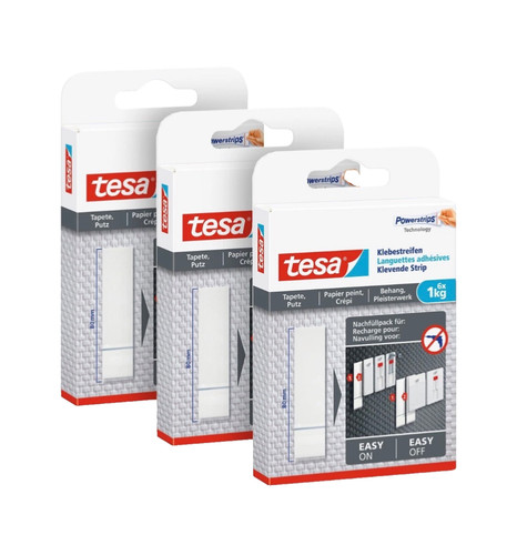 Tesa powerstrips tapete putz - powerstrips, &